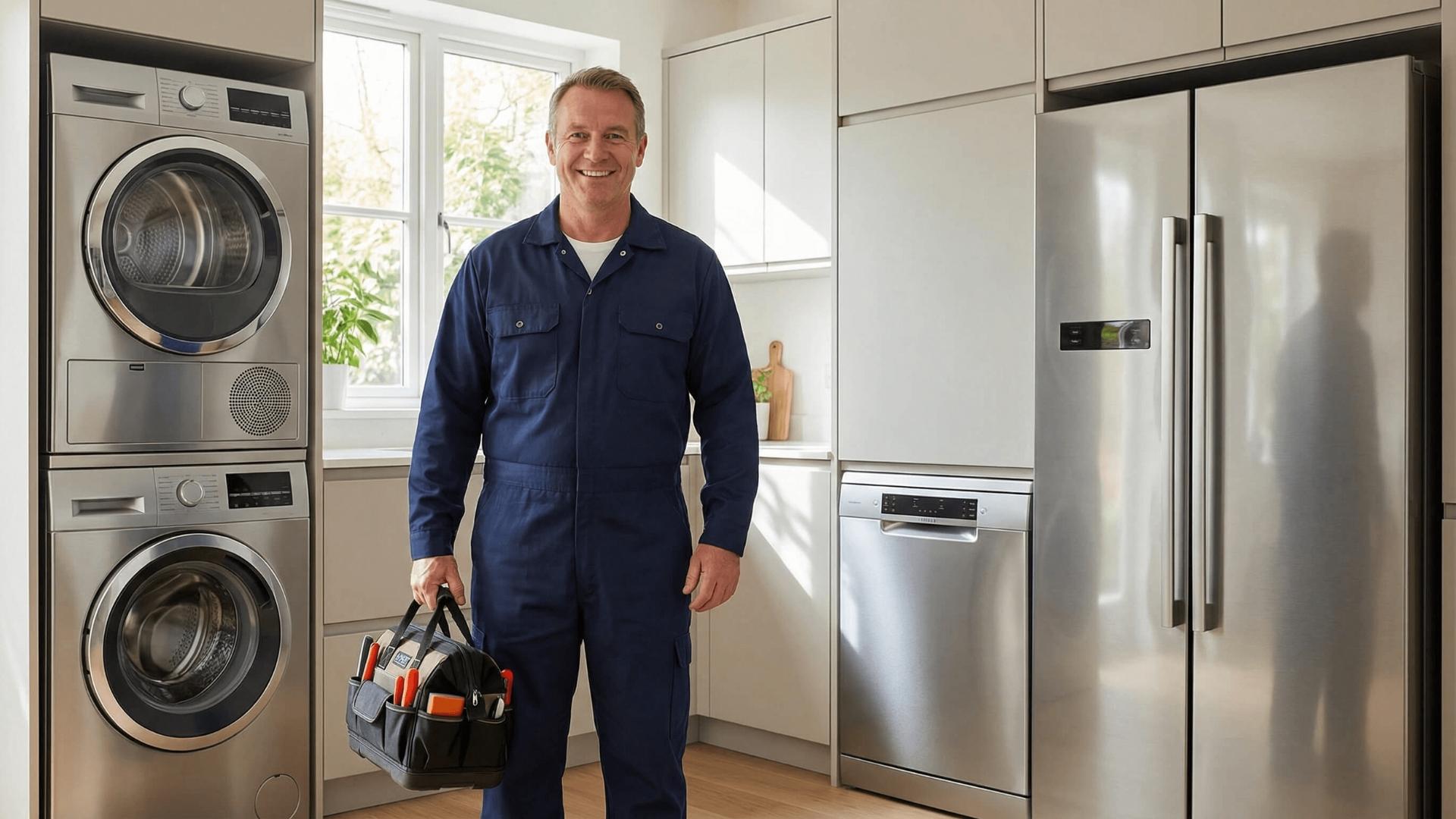 Technieker aan het werk